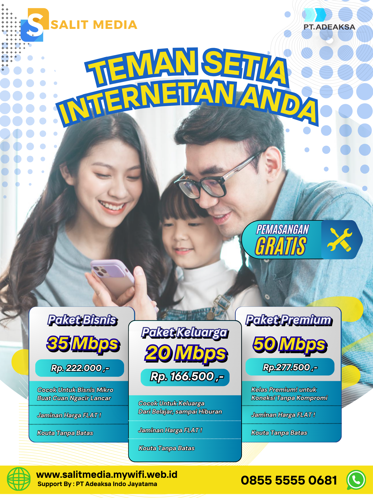 Teman Setia Internetan Anda